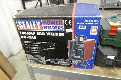 Lot 2307 - Sealey 100 amp mig welder