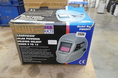 Lot 2339 - Sealy Clear Vision solar powered welding...