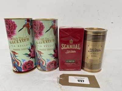 Lot 1727 - 4x Various Jean Paul Gaultier perfumes