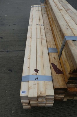 Lot 2388 - 20 lengths of 2.4m 3x2 timber