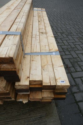 Lot 2390 - 20 lengths of 2.4 4x2 CLS timber