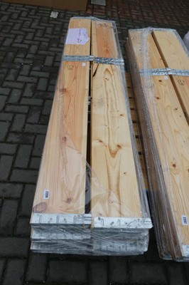 Lot 2396 - 10 wooden pallet collars
