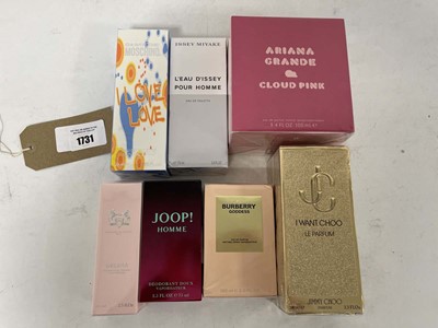 Lot 1731 - 7x Various perfumes to include Ariana Grande,...