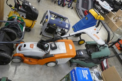 Lot 2373 - Stihl RMA 339-C cordless mower with battery,...