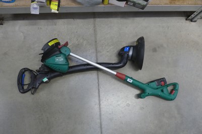 Lot 2380 - Qualcast cordless strimmer, together with a...