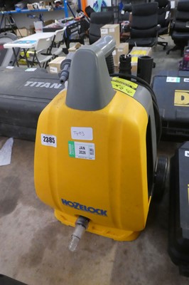 Lot 2385 - Hozelock pressure washer (no hose or lanch)