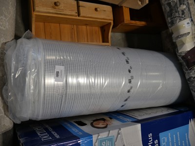 Lot 1591 - Packaged Dormeo memory foam mattress
