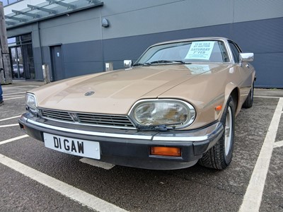 Lot (D1 GAW) 1986 Jaguar XJSC V12 HE 2-door sports...