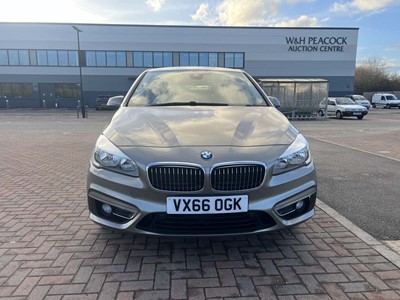 Lot (VX66 OGK) 2016 BMW 218d Luxury Nav Step Auto...