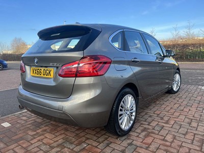 Lot (VX66 OGK) 2016 BMW 218d Luxury Nav Step Auto...