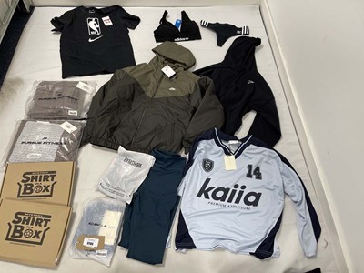 Lot Selection of sportswear to include Gym Shark,...