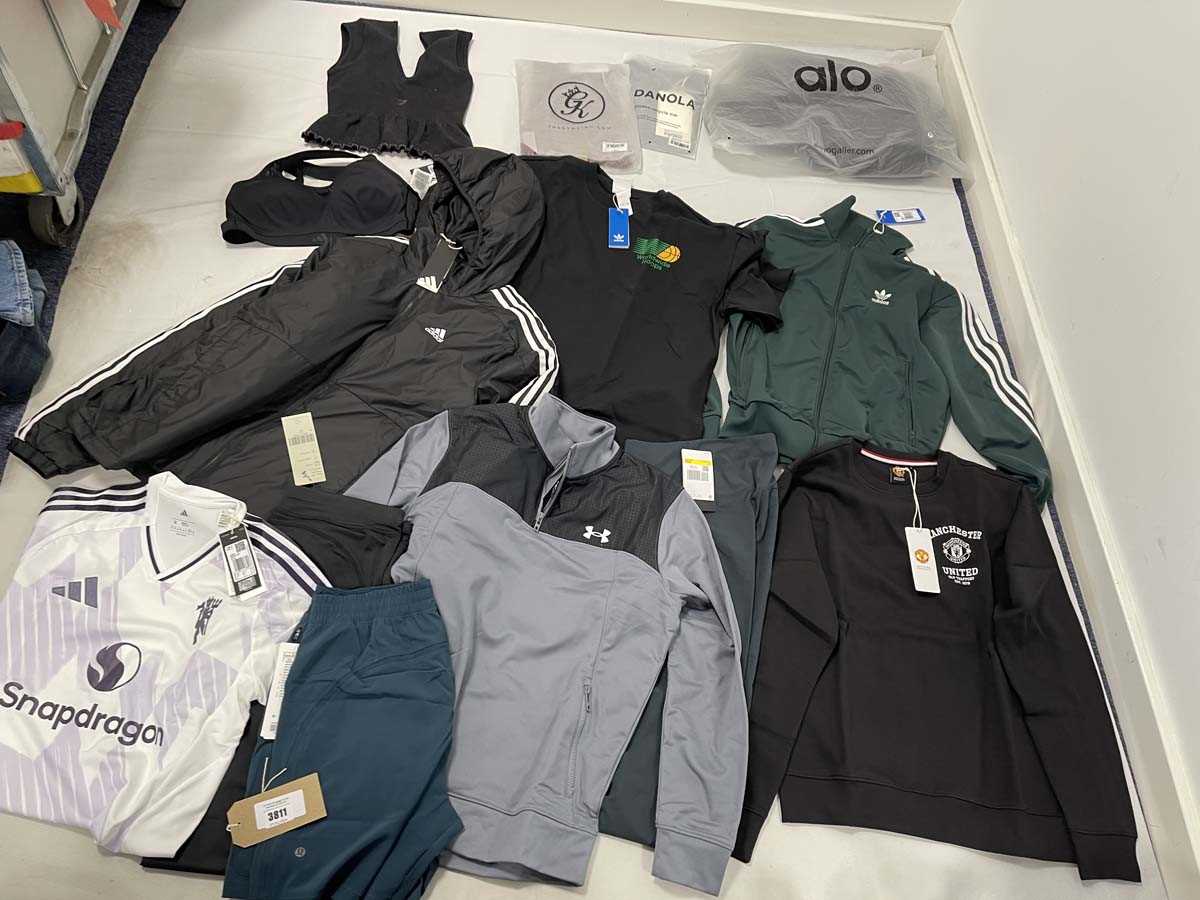 Lot Selection of sportswear to include Adidas,...