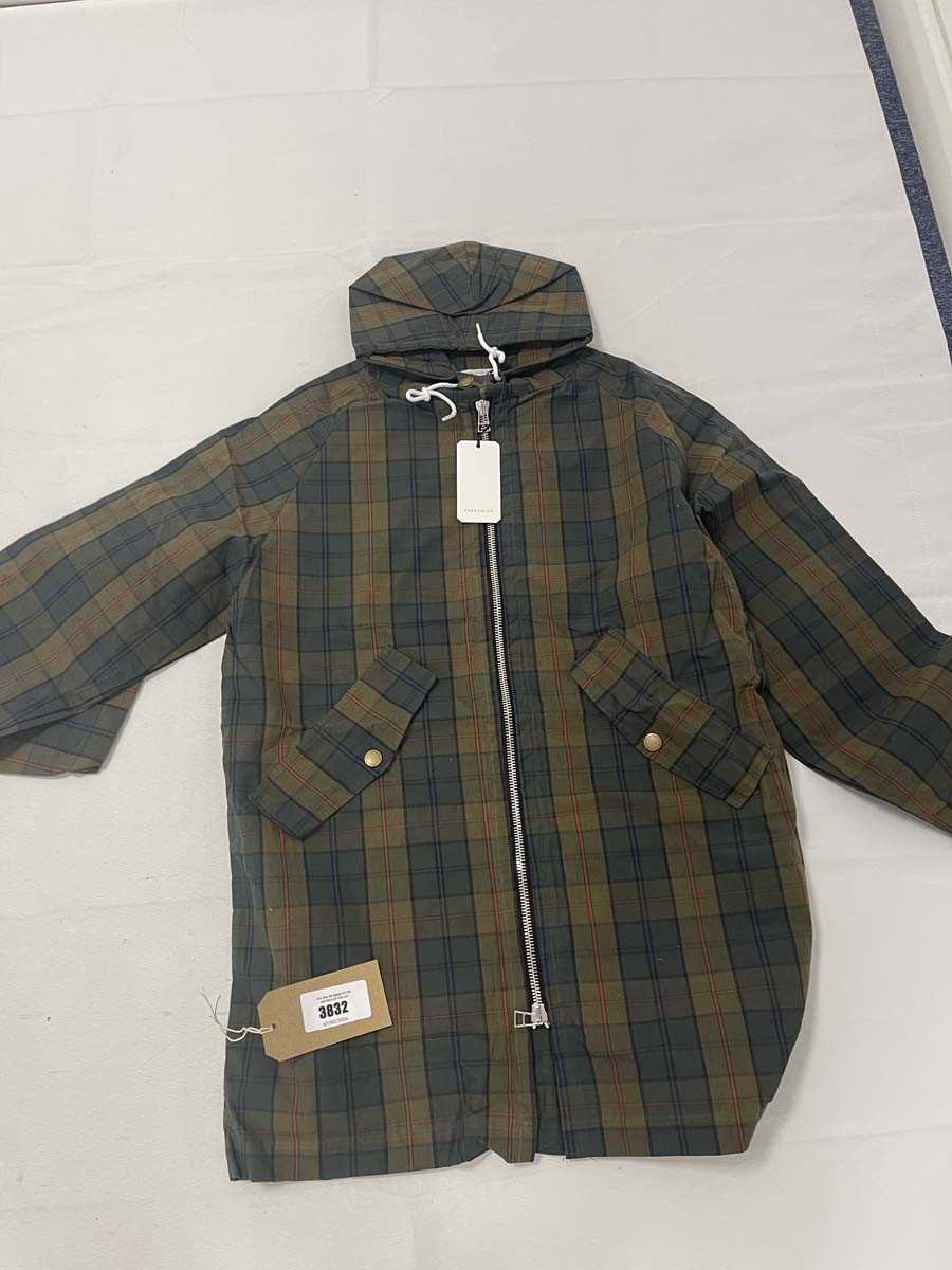 Lot Peregrine ford cagoule lona check jacket size...