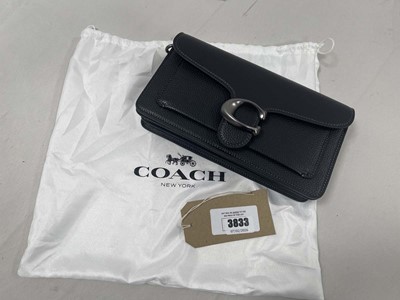 Lot Coach New York tabby bag in black with dust bag