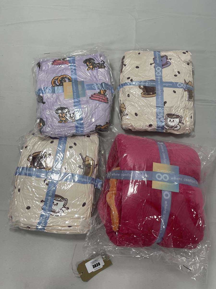 Lot 4x The Oodie in various styles