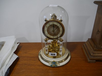 Lot 1010 - Decorative dome clock