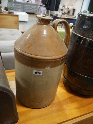 Lot 1020 - Large earthenware wine jar