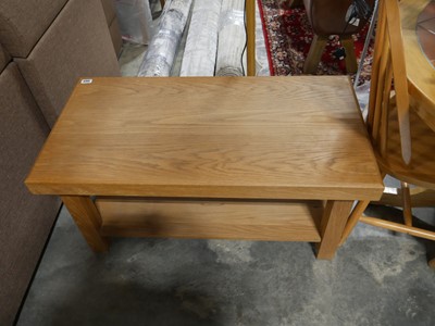 Lot 1069 - Honey oak finish coffee table