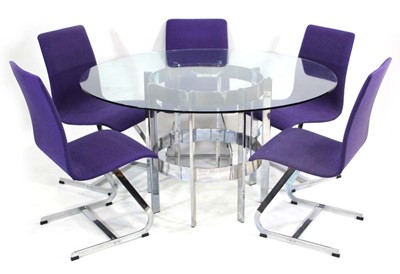 Lot 252 - A Merrow Associates 'Preece' dining table, the...