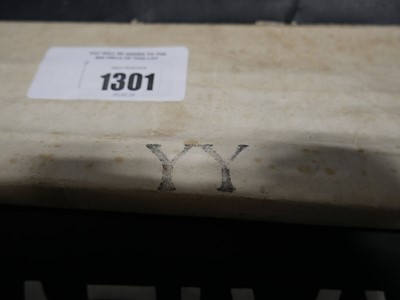 Lot 1301 - 2 linen backed continuous banners of...