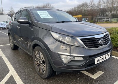Lot (MF61 VTK) 2011 Kia Sportage KX-3 SatNav CRDI...