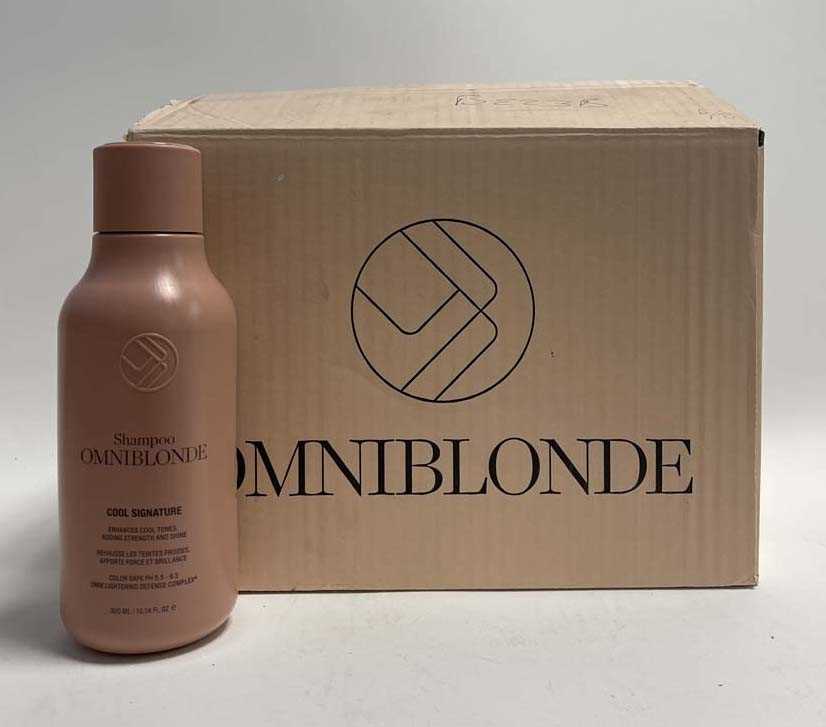 Lot 12x OMNIBLONDE Cool Signature Violet Shampoo...