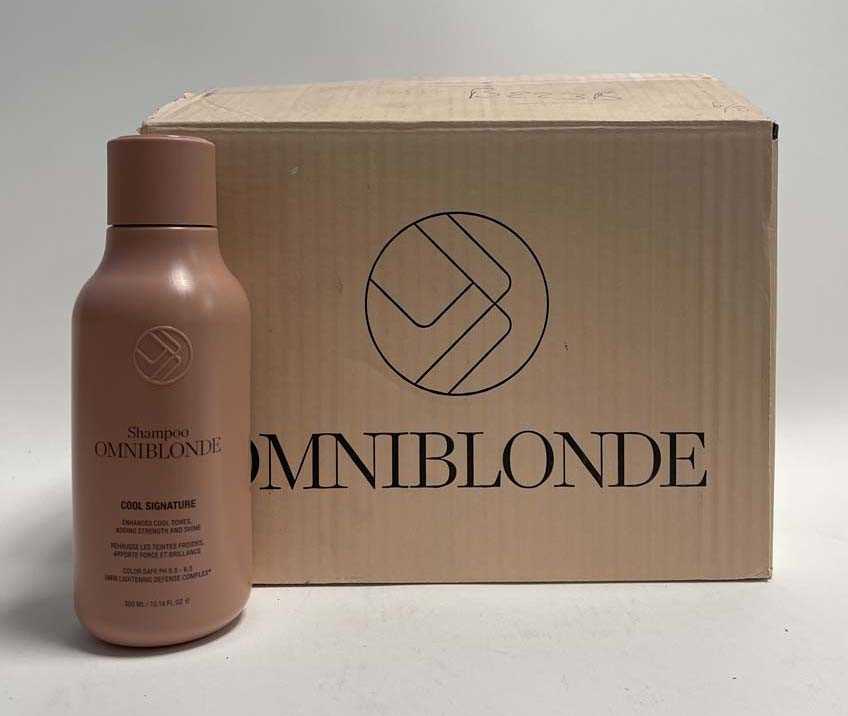 Lot 12x OMNIBLONDE Cool Signature Violet Shampoo...