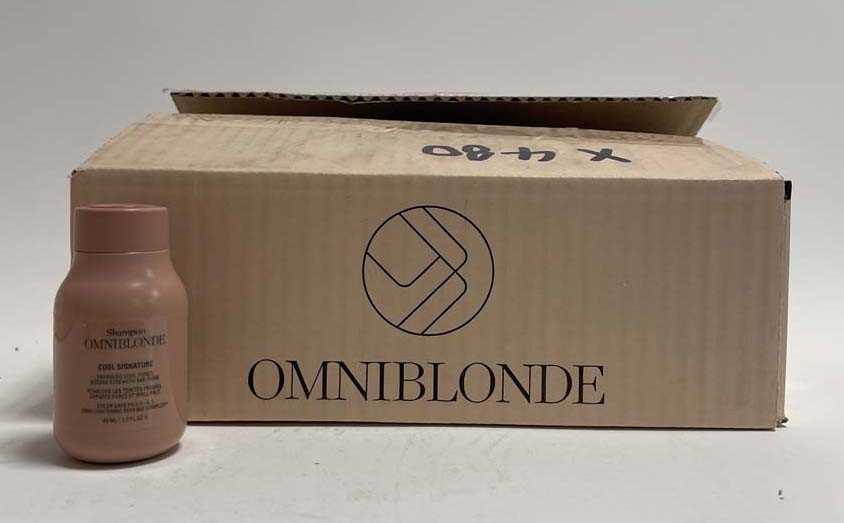 Lot 24x OMNIBLONDE Cool Signature Violet Shampoo...