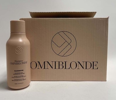 Lot 12x OMNIBLONDE Rejuvenation Shampoo 300ml, boxed