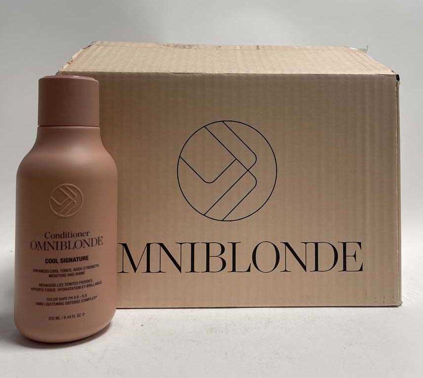 Lot 12x OMNIBLONDE Cool Signature Conditioner...