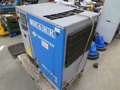 Lot 4400 - Mark MSA 7.5 IVR variable speed industrial air...