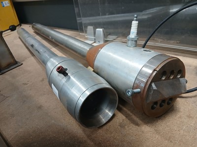 Lot 4537 - Maddox Jet Super Syclone pulse jet engine with...