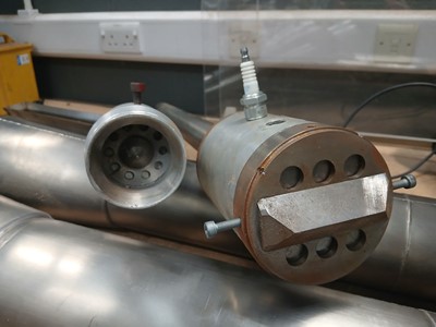 Lot 4537 - Maddox Jet Super Syclone pulse jet engine with...