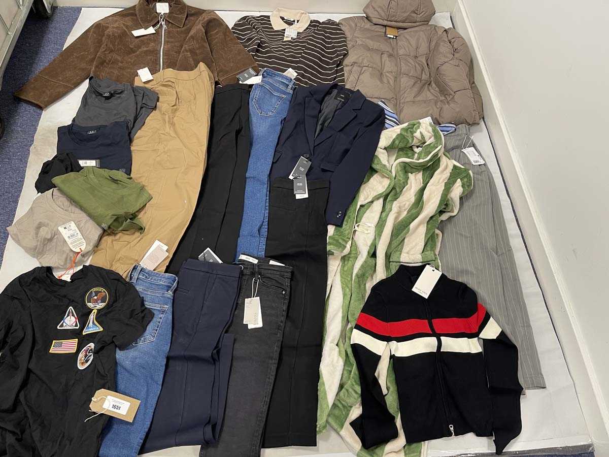 Lot Selection of clothing to include MNG, Weekday,...