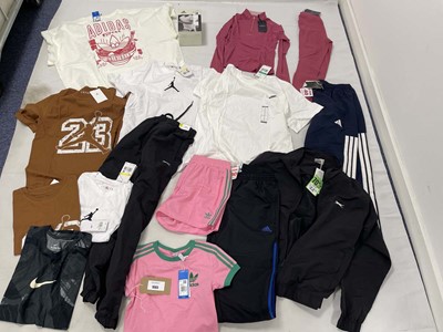 Lot Selection of sportswear to include Adidas,...