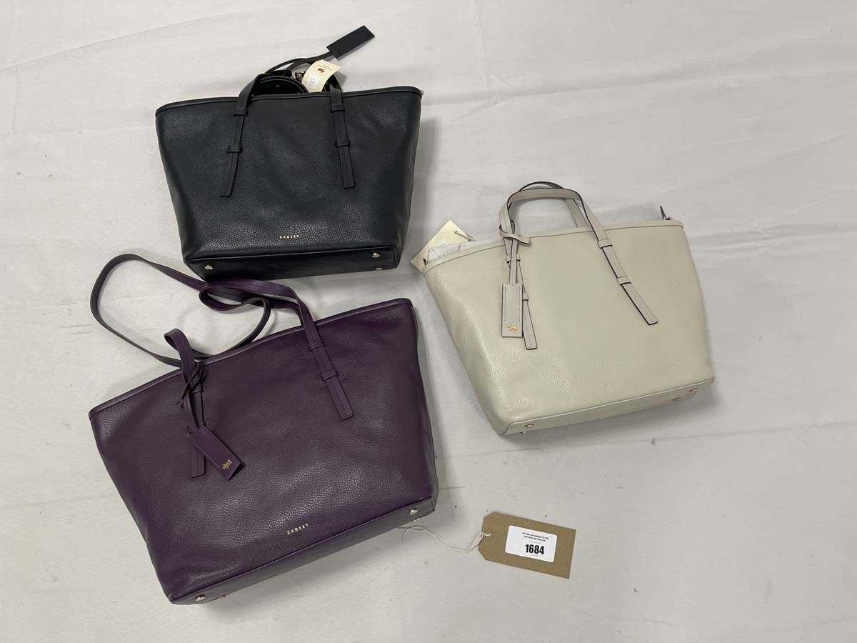 Lot 3x Large Radley London handbags