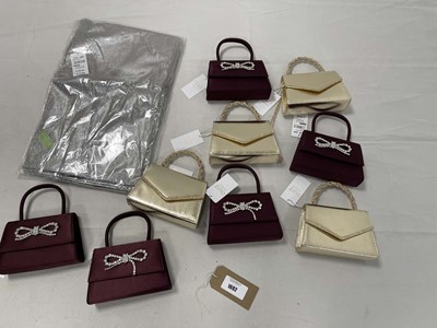 Lot Selection of Quiz handbags and scarfs