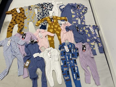Lot Selection of various Bonds baby wondersuits