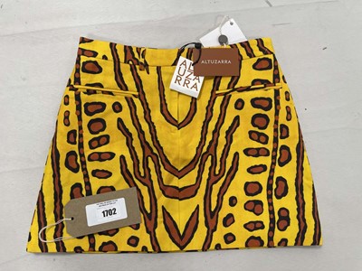 Lot Altuzarra butterscotch mini skirt size size 34