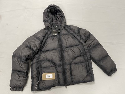 Lot Represent translucent hooded puffer coat in...