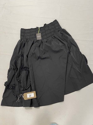 Lot Lazy Oaf black ruffle daisy skirt size 20