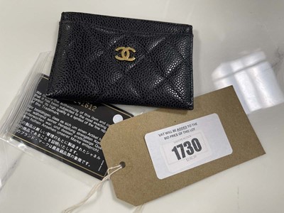 Lot Chanel cases wallet in black