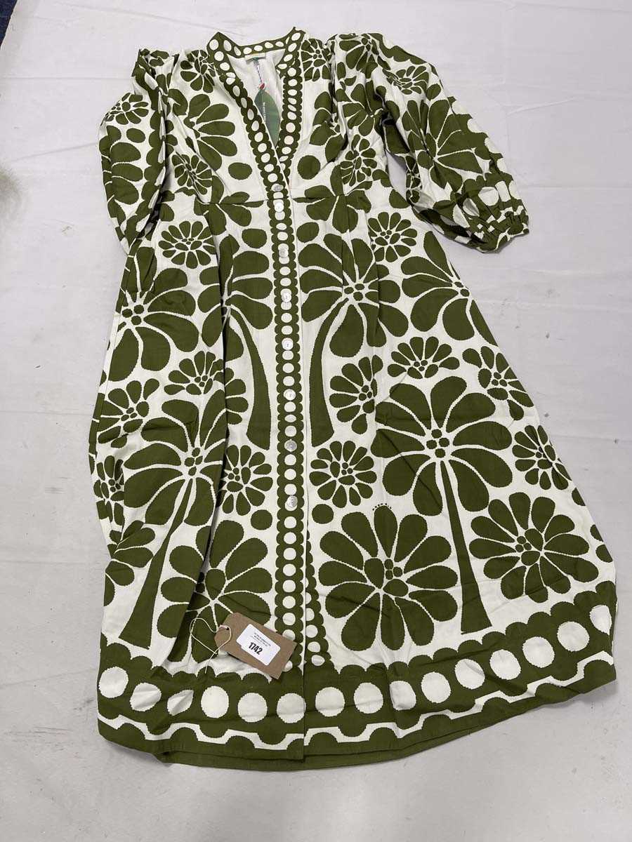 Lot Farm Rio palermo green maxi dress size XL