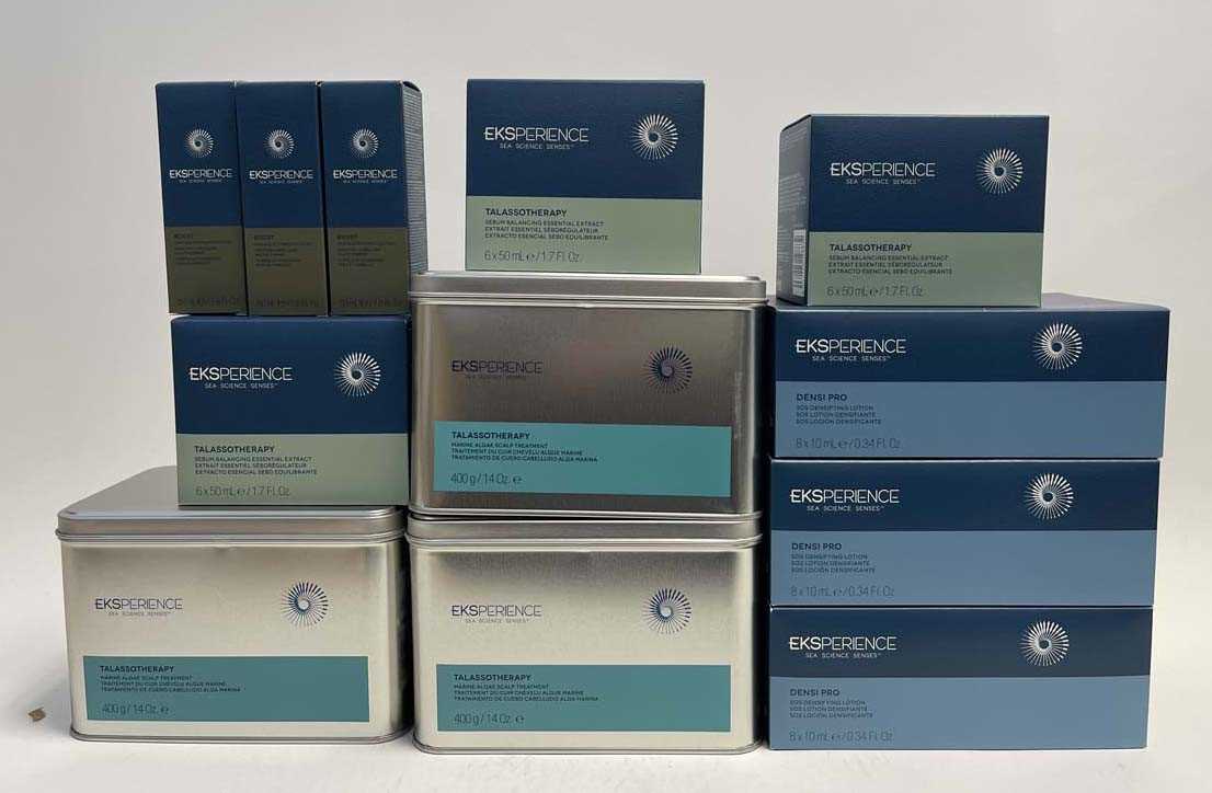 Lot EKSPERIENCE Talassotherapy treatment kits...