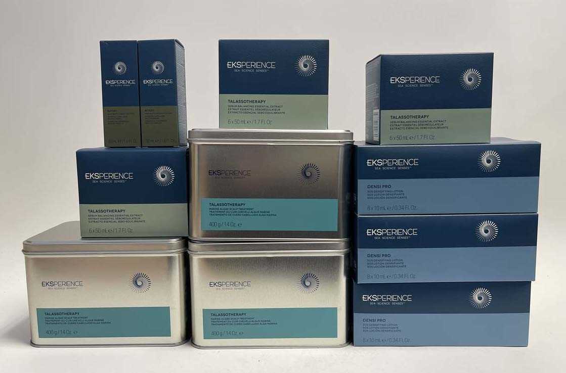 Lot EKSPERIENCE Talassotherapy treatment kits...