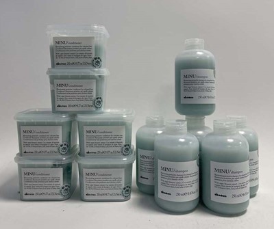 Lot 6x Minu Shampoo 250ml with 6x Minu Conditioner...