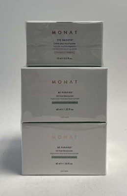 Lot 2x Monat Be Purified Oil Free Moisturizer 45ml...