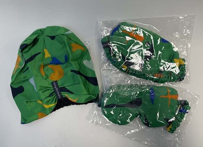 Lot 2x Paradise/Fold Silk Eye Masks with Silk Turban