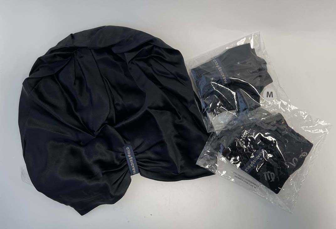 Lot 3x Paradise/Fold Silk Turban (various styles)