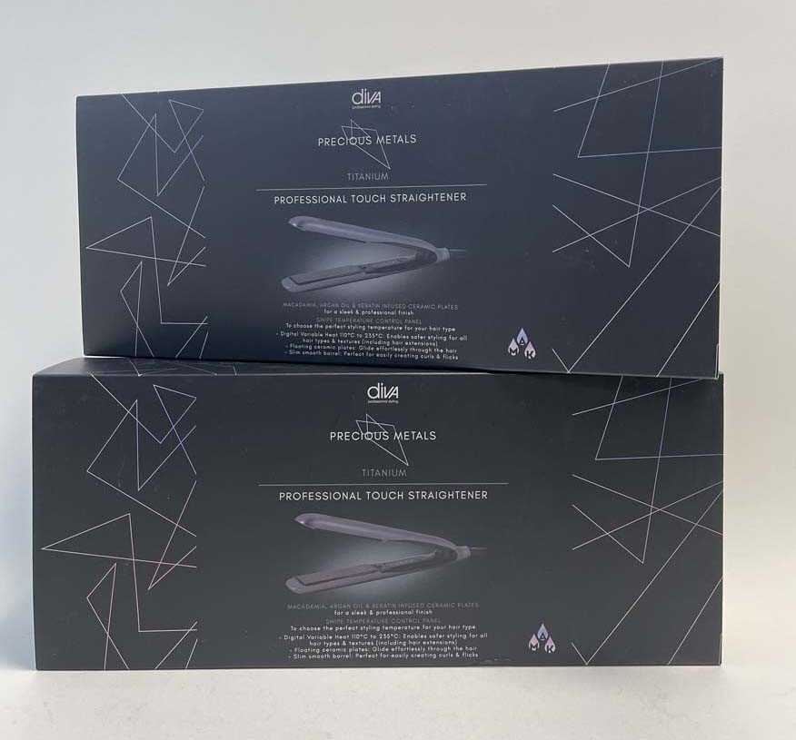 Lot 2x Diva Precious Metals Professional Touch...